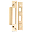 High quality image of Eurospec - Architectural Sashlock Forend & Strike Pack - Satin Brass | Sku. fsf5004sb | Trade Door Handles.