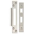 High quality image of Eurospec - Easi - T Forend Strike and Fixing Pack-Satin Stainless Steel-Square F | Sku. fsf5004sss | Trade Door Handles.