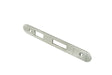 High quality image of Eurospec - Easi - T Forend Strike and Fixing Pack - Radius Forend - Satin Stainl | Sku. fsf5004sss-r | Trade Door Handles.