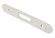 High quality image of Eurospec - Easi T Forend Strikes & Fixing Pack Deadlocks - Radius Forend - Brigh | Sku. fsf5007bss-r | Trade Door Handles.