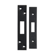 High quality image of Eurospec - Architectural Deadlock Forend & Strike Pack - Matt Black | Sku. fsf5007mb | Trade Door Handles.