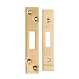 High quality image of Eurospec - Architectural Deadlock Forend & Strike Pack - Satin Brass | Sku. fsf5007sb | Trade Door Handles.
