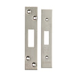 High quality image of Eurospec - Easi T Forend Strikes & Fixing Pack Deadlocks-Satin Stainless Steel-S | Sku. fsf5007sss | Trade Door Handles.