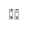 High quality image of Eurospec - Forend Strike & Fixing Pack To Suit Heavy Duty Tubular Deadbolt-Brigh | Sku. fsf5010bss | Trade Door Handles.