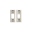 High quality image of Eurospec - Forend Strike & Fixing Pack To Suit Heavy Duty Tubular Deadbolt-Satin | Sku. fsf5010sss | Trade Door Handles.