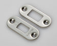 High quality image of Eurospec - Forend Strike & Fixing Pack To Suit Heavy Duty Tubular Deadbolt-Brigh | Sku. fsf5010bss-r | Trade Door Handles.