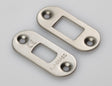 High quality image of Eurospec - Forend Strike & Fixing Pack to suit Heavy Duty Tubular Deadbolt Radius - Satin Brass | Sku. fsf5010sb-r | Trade Door Handles.