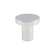 Finger Tip Design Cabinet Hardware Polished Chrome / Cabinet Knobs / 26mm Dia. FTD - Circular Cupboard Knob Polished Chrome 26mm