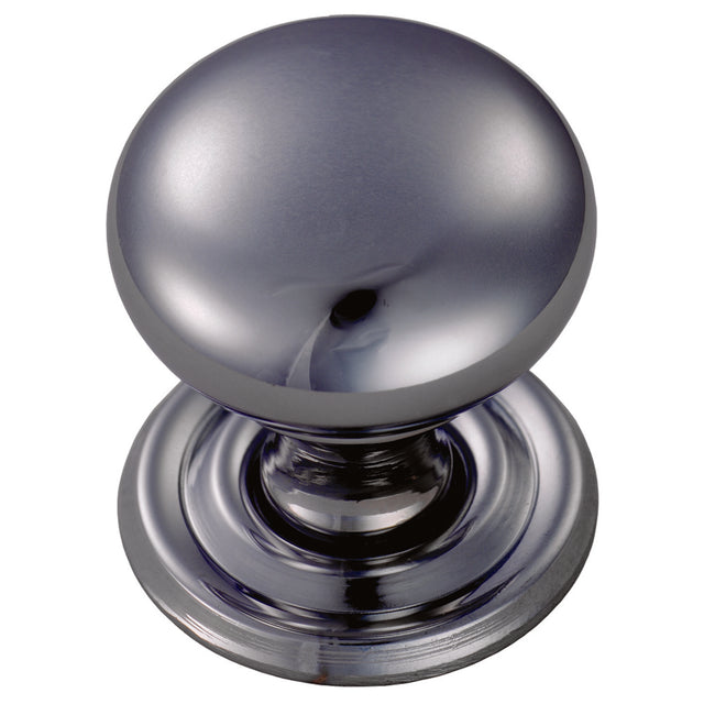 High quality image of FTD - Hollow Victorian Knob 32mm - Polished Chrome | Sku. ftd1265bcp | Trade Door Handles.