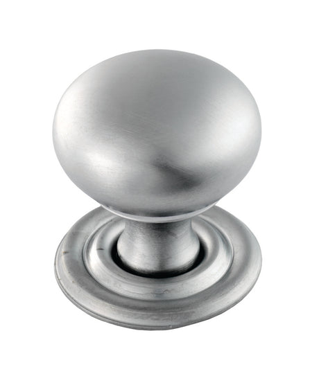High quality image of FTD - Hollow Victorian Knob 32mm - Satin Chrome | Sku. ftd1265bsc | Trade Door Handles.