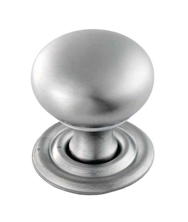 High quality image of FTD - Hollow Victorian Knob 32mm - Satin Chrome | Sku. ftd1265bsc | Trade Door Handles.