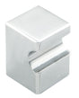 High quality image of FTD - Square Knob 18mm - Polished Chrome | Sku. ftd2525acp | Trade Door Handles.