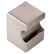 High quality image of FTD - Square Knob 22mm - Satin Nickel | Sku. ftd2525bsn | Trade Door Handles.