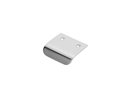 High quality image of FTD - Hidden Finger Pull - Polished Chrome | Sku. ftd3015bcp | Trade Door Handles.