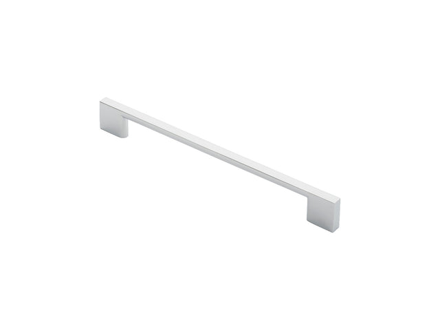 High quality image of FTD - Slim D Handle 220mm - Polished Chrome | Sku. ftd3065ccp | Trade Door Handles.
