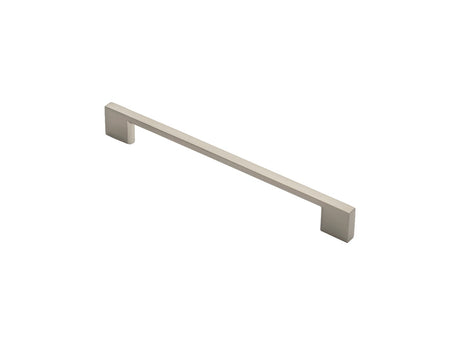 High quality image of FTD - Slim D Handle 220mm Satin Nickel - Satin Nickel | Sku. ftd3065csn | Trade Door Handles.