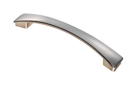 High quality image of FTD - Valetta Bow Handle 160mm - Satin Nickel | Sku. ftd3170asn | Trade Door Handles.