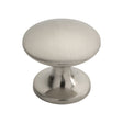 High quality image of FTD - Silhouette Knob 30mm - Satin Nickel | Sku. ftd346sn | Trade Door Handles.