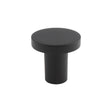 High quality image of FTD - Circular Cupboard Knob Black 26mm | Sku. ftd348amb | Trade Door Handles.