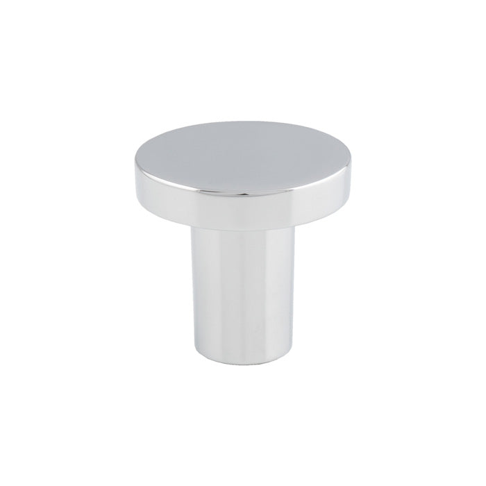 High quality image of FTD - Circular Cupboard Knob Polished Chrome 26mm | Sku. ftd348apc | Trade Door Handles.