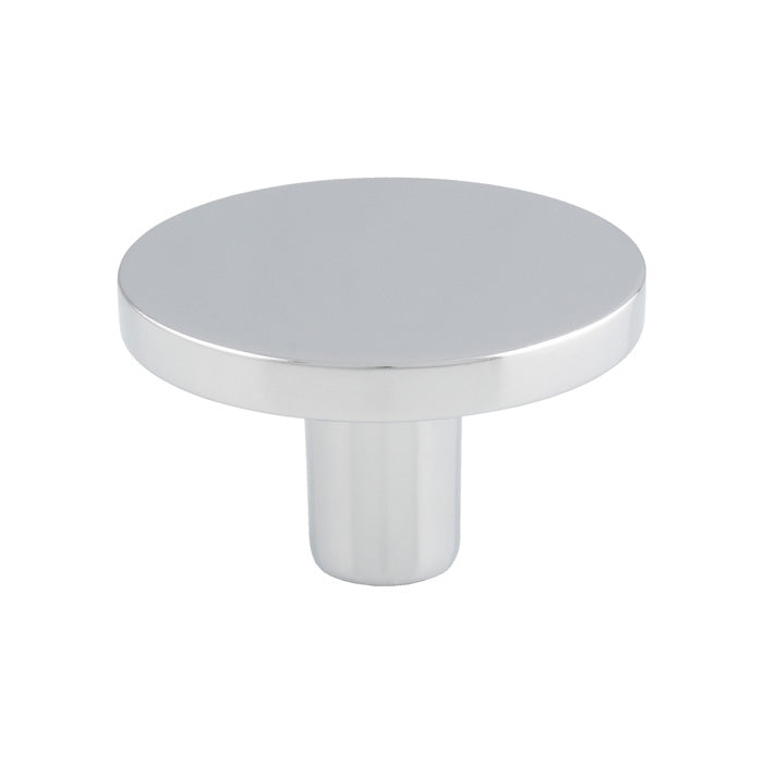 High quality image of FTD - Circular Cupboard Knob Polished Chrome 41mm | Sku. ftd348bpc | Trade Door Handles.