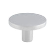 High quality image of FTD - Circular Cupboard Knob Satin Chrome 41mm | Sku. ftd348bsc | Trade Door Handles.