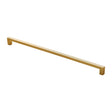 High quality image of FTD - Block Handle - Satin Brass | Sku. ftd401fsb | Trade Door Handles.