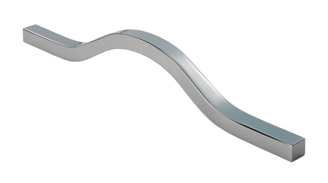 High quality image of FTD - Ovenco Handle 160mm - Polished Chrome | Sku. ftd4220ccp | Trade Door Handles.