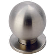 High quality image of FTD - Stainless Steel Spherical Knob 25mm - Stainless Steel | Sku. ftd425ass | Trade Door Handles.
