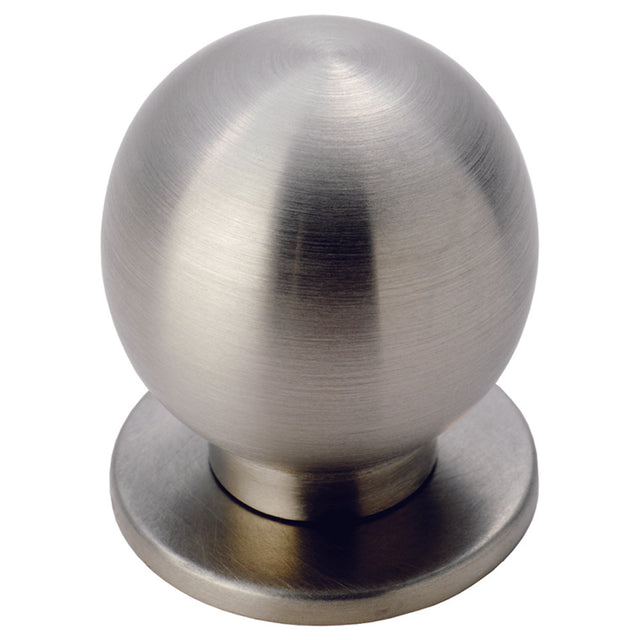 High quality image of FTD - Stainless Steel Spherical Knob 25mm - Stainless Steel | Sku. ftd425ass | Trade Door Handles.