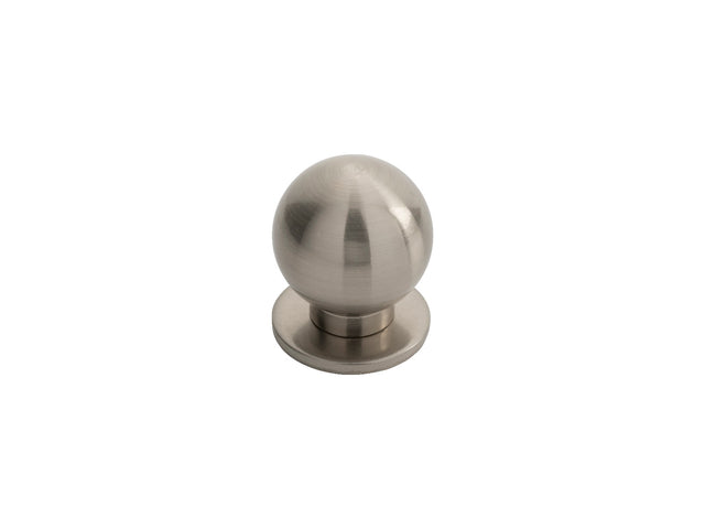 High quality image of FTD - Stainless Steel Spherical Knob 30mm - Satin Nickel | Sku. ftd425bsn | Trade Door Handles.