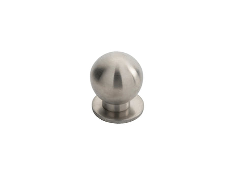 High quality image of FTD - Stainless Steel Spherical Knob 30mm - Stainless Steel | Sku. ftd425bss | Trade Door Handles.