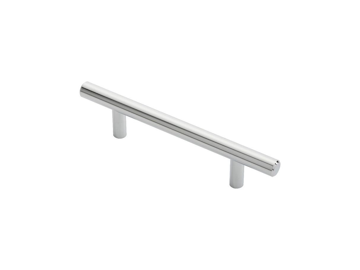 High quality image of FTD - Steel T-Bar Handle 96mm - Polished Chrome | Sku. ftd445acp | Trade Door Handles.