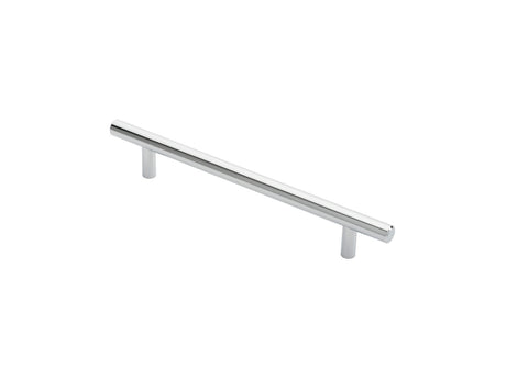 High quality image of FTD - Steel T-Bar Handle 160mm - Polished Chrome | Sku. ftd445ccp | Trade Door Handles.