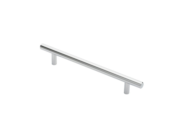 High quality image of FTD - Steel T-Bar Handle 160mm - Polished Chrome | Sku. ftd445ccp | Trade Door Handles.