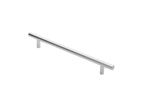 High quality image of FTD - Steel T-Bar Handle 192mm - Polished Chrome | Sku. ftd445dcp | Trade Door Handles.