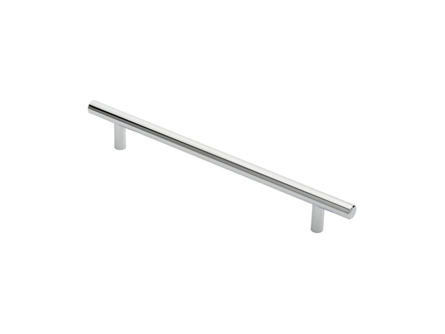 High quality image of FTD - Steel T-Bar Handle 192mm - Polished Chrome | Sku. ftd445dcp | Trade Door Handles.