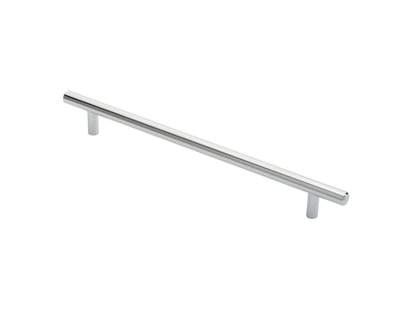High quality image of FTD - Steel T-Bar Handle 224mm - Polished Chrome | Sku. ftd445ecp | Trade Door Handles.