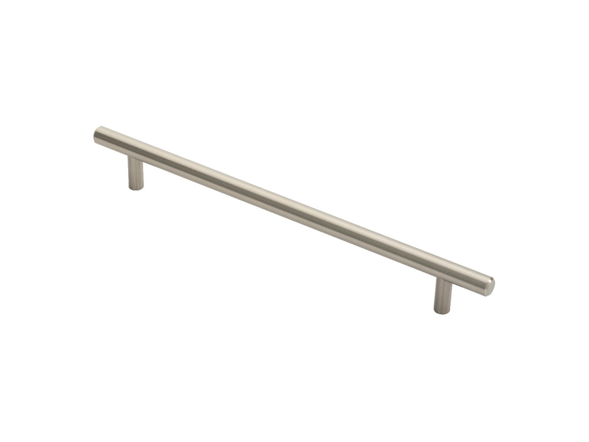 High quality image of FTD - Steel T-Bar Handle 224mm - Satin Nickel | Sku. ftd445esn | Trade Door Handles.