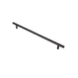High quality image of FTD - Steel T-Bar Handle 288mm - Matt Black | Sku. ftd445fmb | Trade Door Handles.