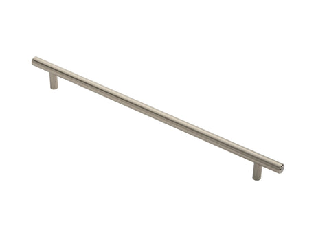 High quality image of FTD - Steel T-Bar Handle 288mm - Satin Nickel | Sku. ftd445fsn | Trade Door Handles.