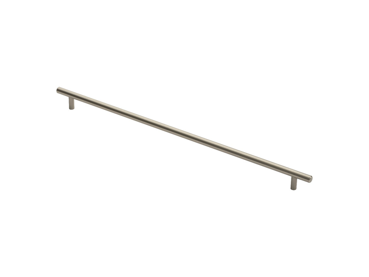 High quality image of FTD - Steel T-Bar Handle 448mm - Satin Nickel | Sku. ftd445jsn | Trade Door Handles.