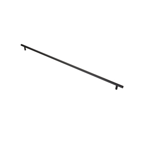 High quality image of FTD - Steel T-Bar Handle 608mm - Matt Black | Sku. ftd445mmb | Trade Door Handles.