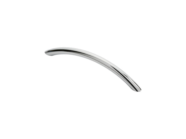High quality image of FTD - Bow Handle 128mm - Polished Chrome | Sku. ftd450bcp | Trade Door Handles.