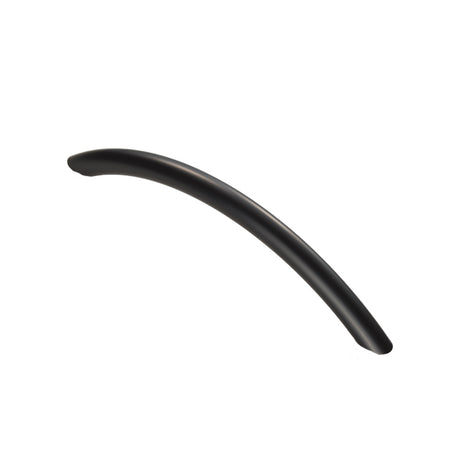 High quality image of FTD - Bow Handle 160mm - Matt Black | Sku. ftd450cmb | Trade Door Handles.