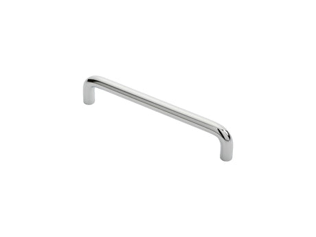 High quality image of FTD - D Handle 128mm - Polished Chrome | Sku. ftd460bcp | Trade Door Handles.
