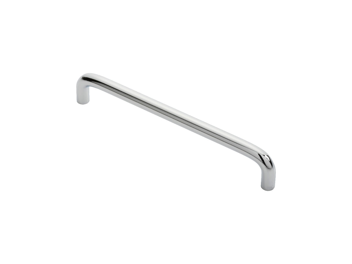 High quality image of FTD - D Handle 160mm - Polished Chrome | Sku. ftd460ccp | Trade Door Handles.
