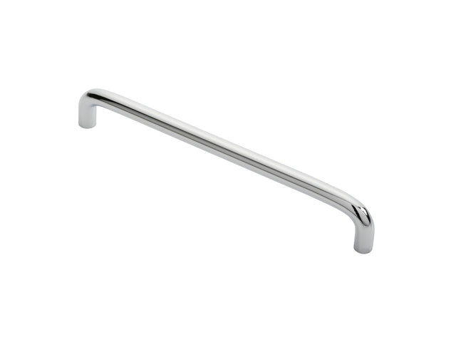 High quality image of FTD - D Handle 192mm - Polished Chrome | Sku. ftd460dcp | Trade Door Handles.