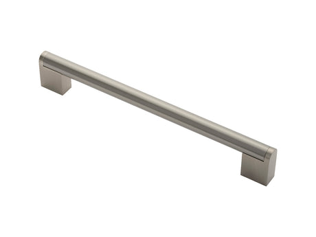 High quality image of FTD - Bar Handle 192mm - Satin Nickel/Stainless Steel | Sku. ftd4750dsnss | Trade Door Handles.
