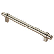 High quality image of FTD - Rail Handle 160mm - Satin Nickel | Sku. ftd495csn | Trade Door Handles.